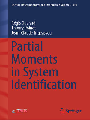 cover image of Partial Moments in System Identification